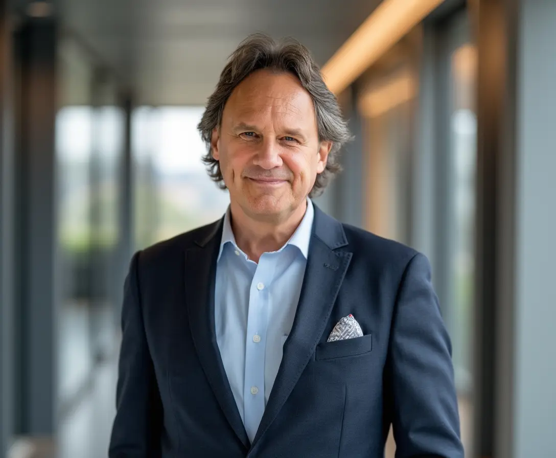 Frank Segers in kantooromgeving
